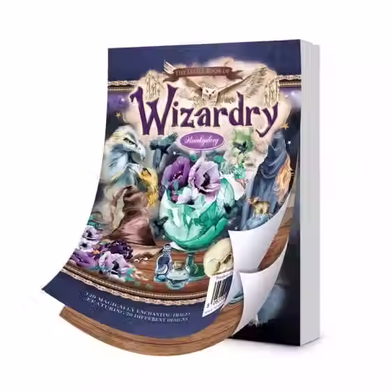 The Little Book of Wizardry by Hunkydory - Craftmania Stock Photo 1
