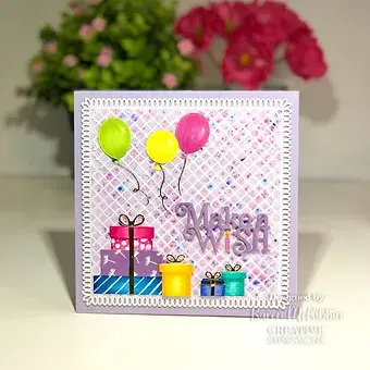 Make A Wish - Mini Expressions Craft By Die Sue Wilson - Craftmania Stock Photo 2