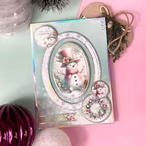 Snow Adorable Luxury Topper Set By Hunkydory - Craftma2