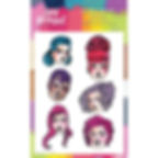 Starlets 1 - Clear Stamp Set By Jane Davenport - Craftmania Stock Photo 1