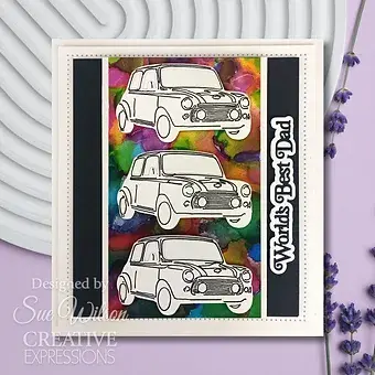 Thumbnail: World's Best  Dad - Mini Shadowed Craft Die By Sue Wilson - Craftmania Stock Photo 5