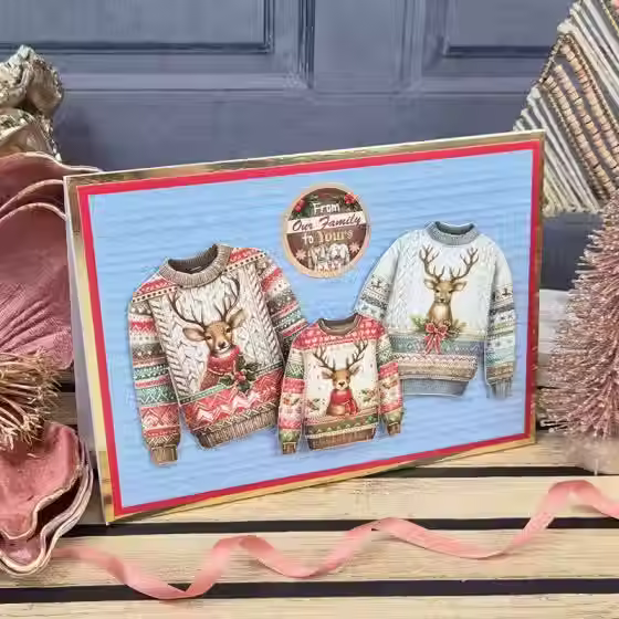 Adorable Scorable Christmas Blockbuster Megabuy By Hunkydory - Craftmania Stock Photo 2