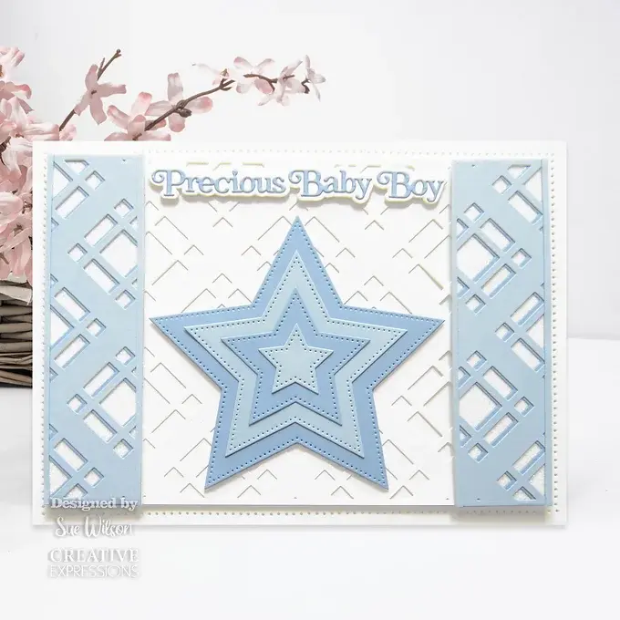 Thumbnail: Pierced Star Die- Noble collection by By Sue Wilson - Craftmania Stock Photo 3