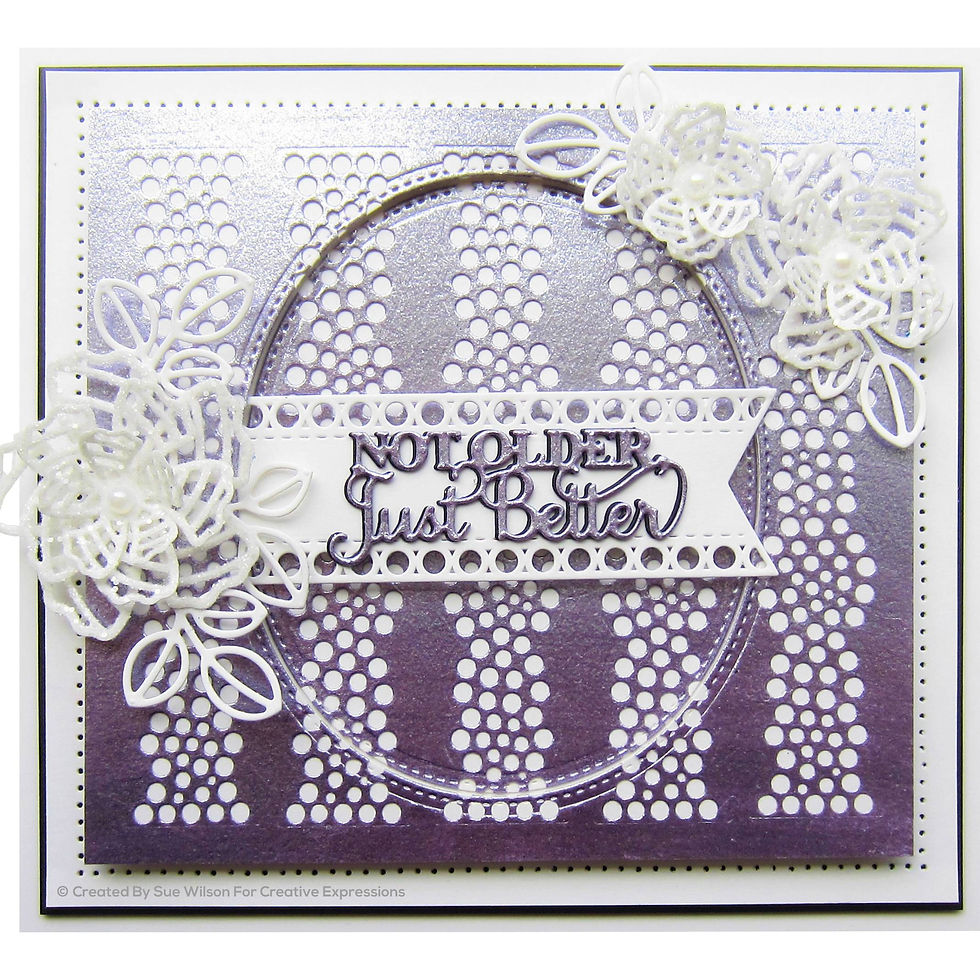 Thumbnail: Whitney Background - Endless Options Craft Die By Sue Wilson - Craftmania Stock Photo   4