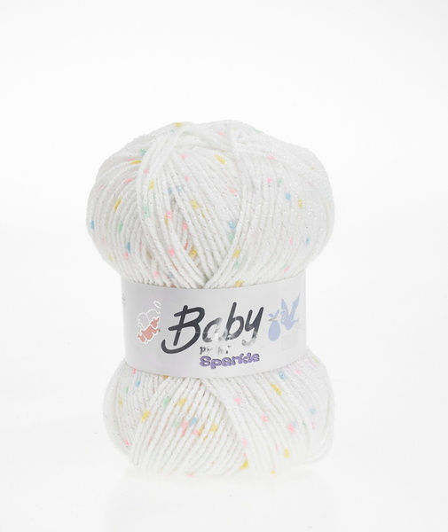 Dolly Mixture - Baby Print Sparkles - Baby Double Knit By Woolcraft