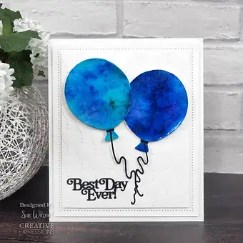 Thumbnail: Birthday Balloons - Craft Die By Sue Wilson