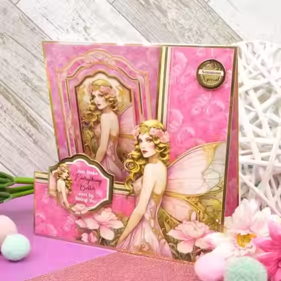 Thumbnail: Fairy Decadence - Deluxe Craft Pads By Hunkydory - Craftmania Stock Photo 3