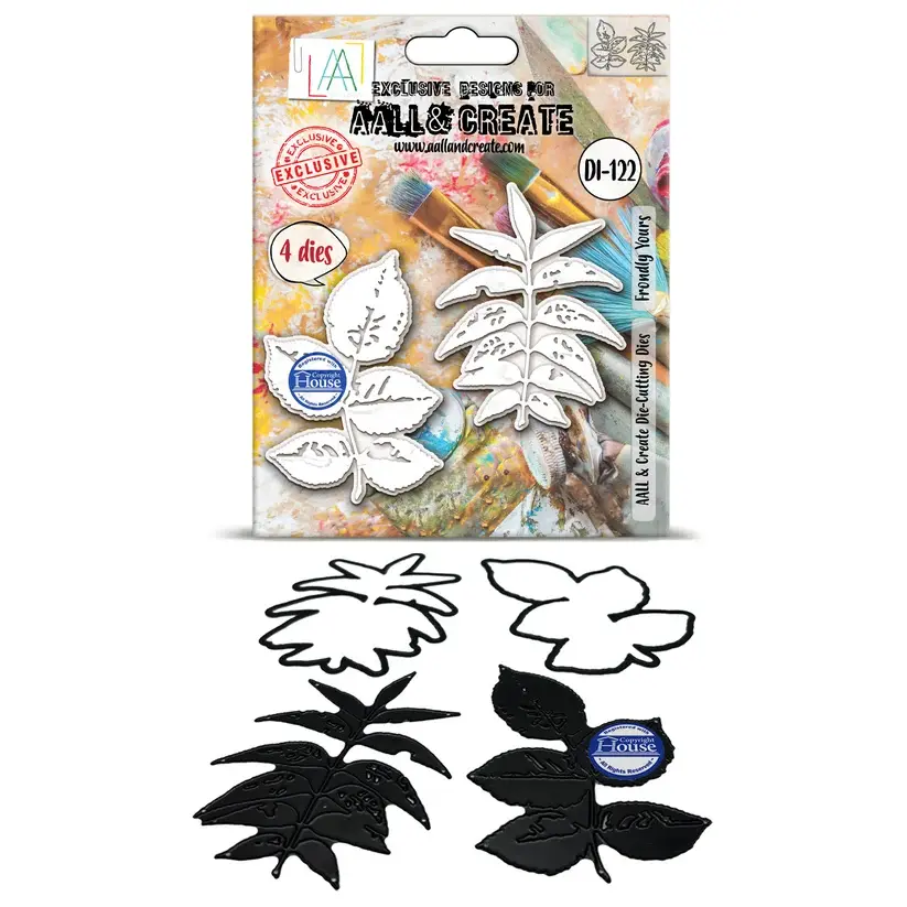 Frondly Yours - Die-Cutting Die Set By AALL & Create - Craftmania Stock Photo1