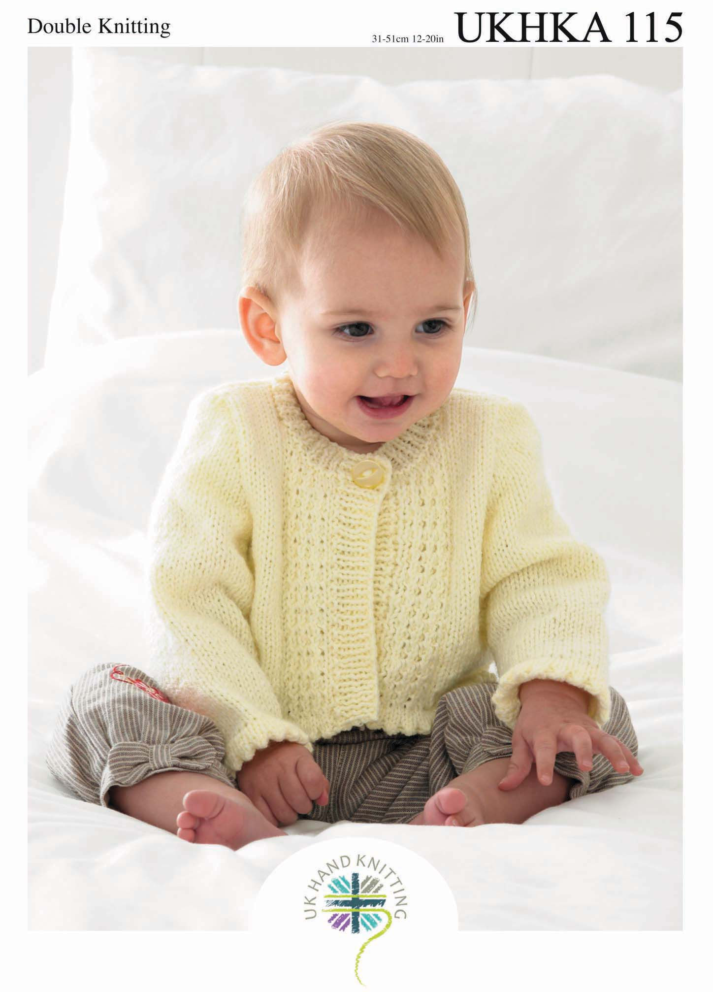 Baby Cardigans and Sweater - Double Knitting Pattern By Ukhka - Craftmania Stock Photo 1