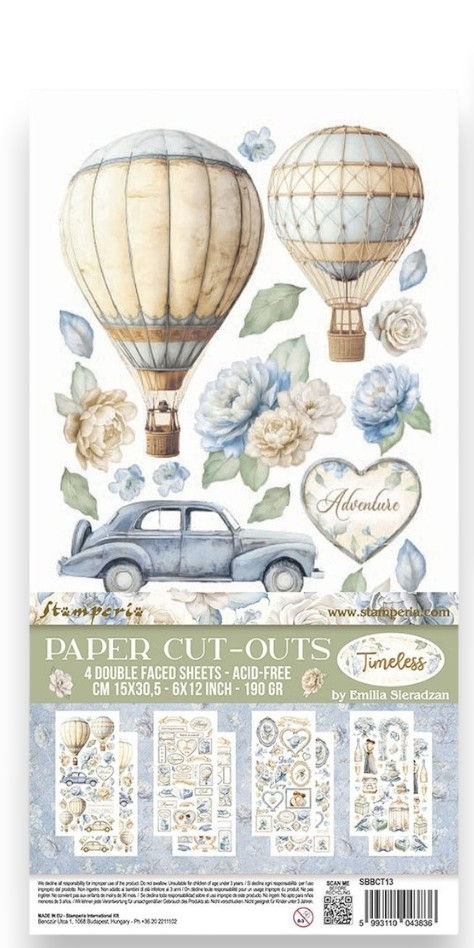 Timeless - Paper cut outs By Stamperia - Craftmania Stock Photo 1