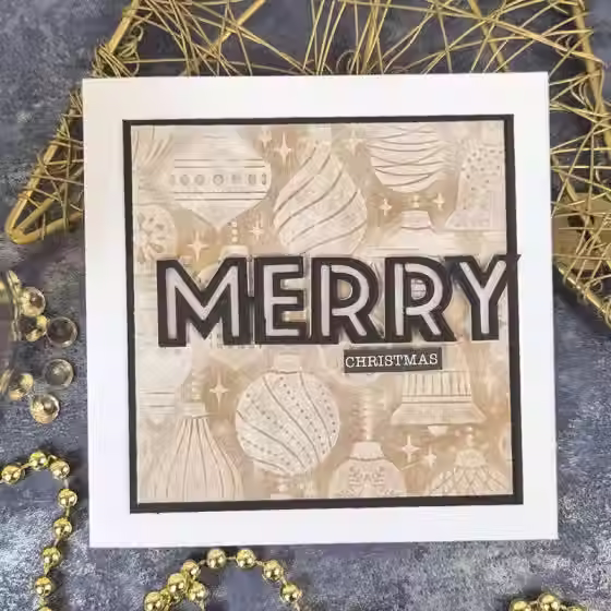Thumbnail: Decorative Baubles - Moonstone Embossing Folders By Hunkydory - Craftmania Stock Photo 5
