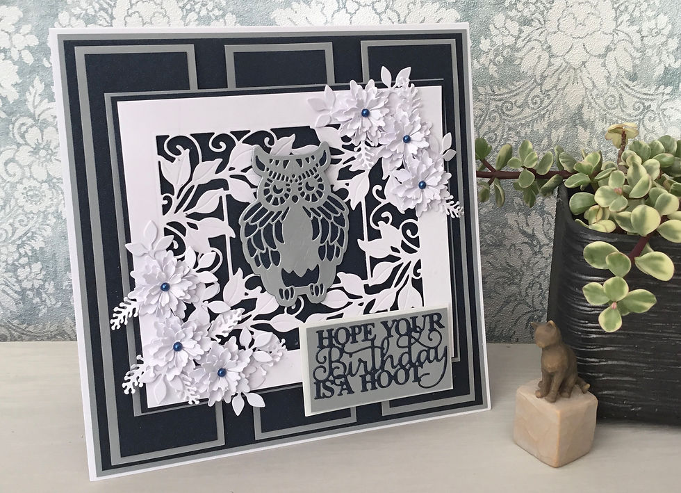 Thumbnail: Hope Your Day is Wonderful - Mini Expressions Sentiment Die - By Sue Wilson
