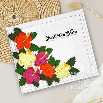 Thumbnail: Hibiscus Layered Flowers - Craft Die By Sue Wilson - Craftmania Stock Photo 3