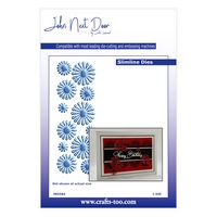 Peacock Flower - Slimline Craft Die By John Next Door - Craftmania Stock Photo 1