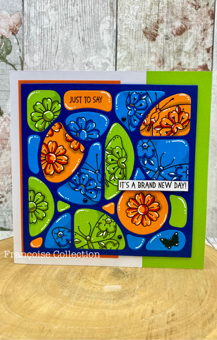 Thumbnail: Woodware Kind Thoughts A6 Clear Stamp Set By Françoise Read
