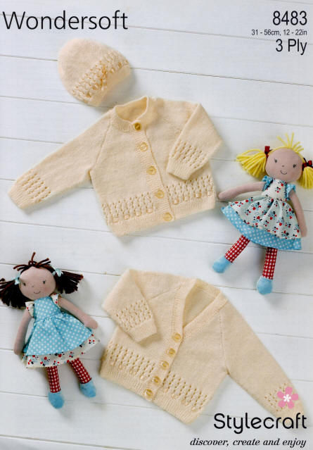Babies Cardigans - 3ply Pattern By Stylecraft - Craftmania Stock Photo 1