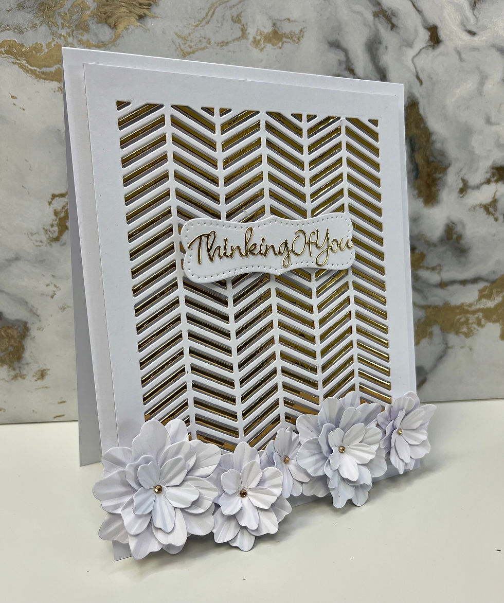 Thumbnail: Herringbone Craft Die - Background Collection By Sue Wilson