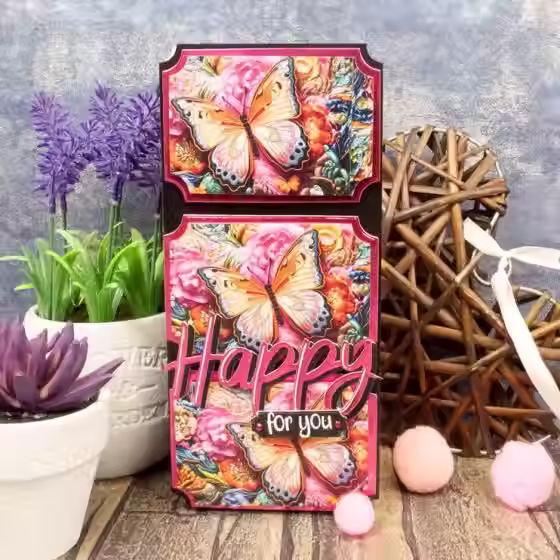 Thumbnail: Inverted Corner Rectangles - Mini Straight Edged Nesting Dies By Hunkydory - Craftmania Stock Photo 4