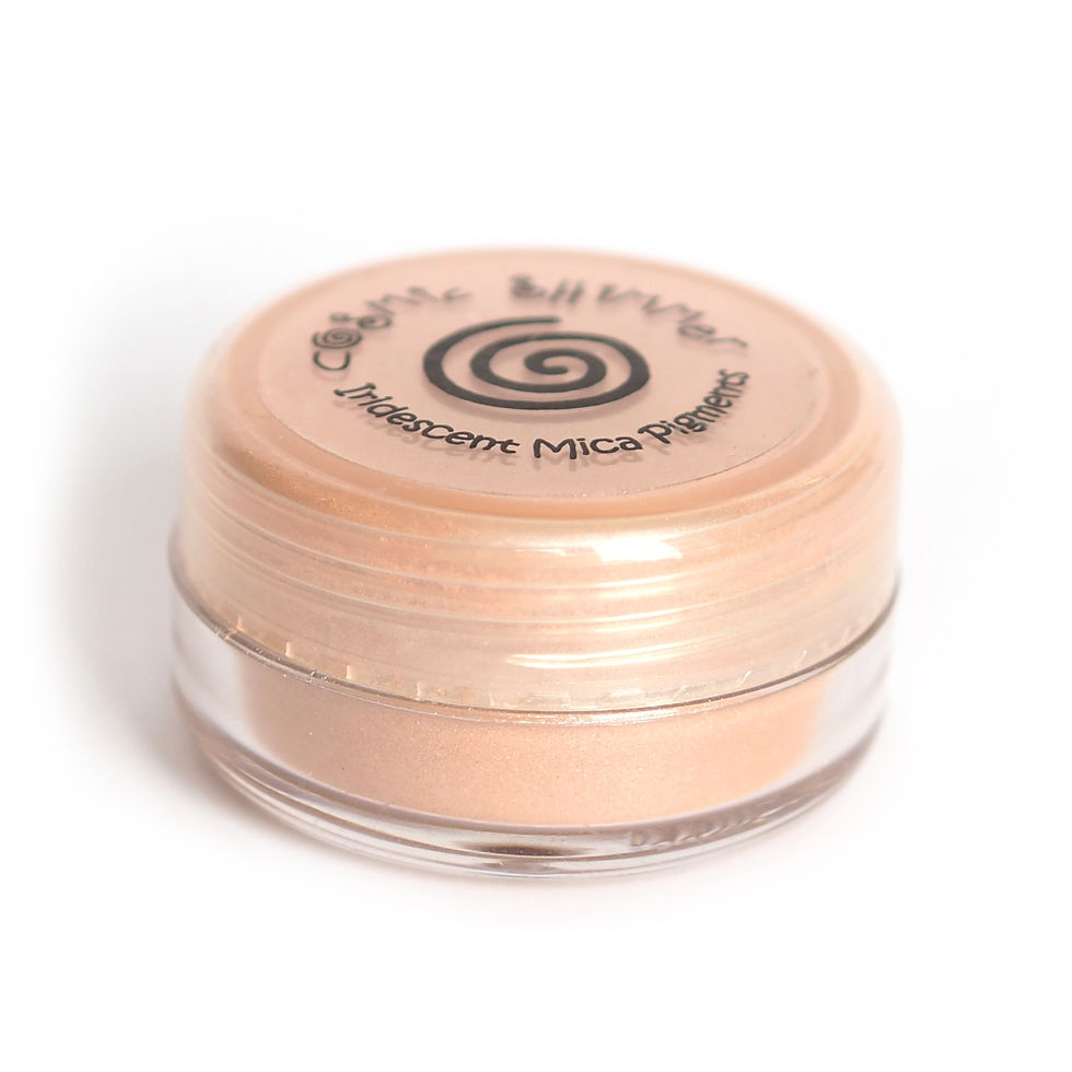 Graceful Peach - Mica Powder By Cosmic Shimmer - Craftmania Stock Photo