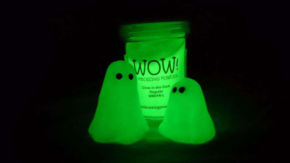 Thumbnail: Glow in the Dark - Embossing Powder By Wow - Craftmania Stock Photo 3