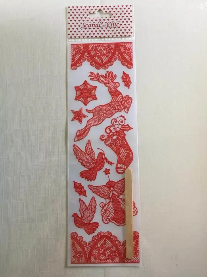 Lace Rub-On Transfers By Oakwoods - Craftmania Stock Photo 1