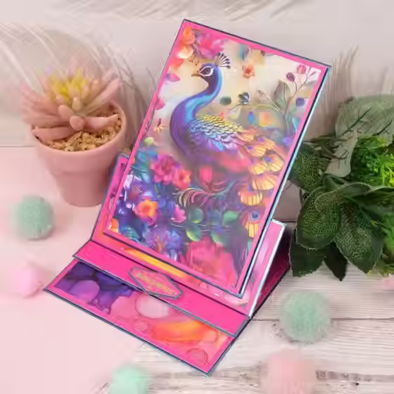 Thumbnail: The Little Book of Peacocks By Hunkydory - Craftmania Stock Photo 5