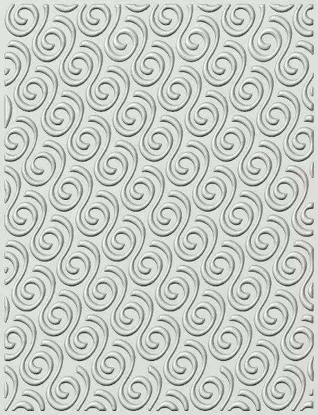 Ribbon Swirls - 3D Embossing Folder By Creative Expressions - Craftmania Stock Photo 1