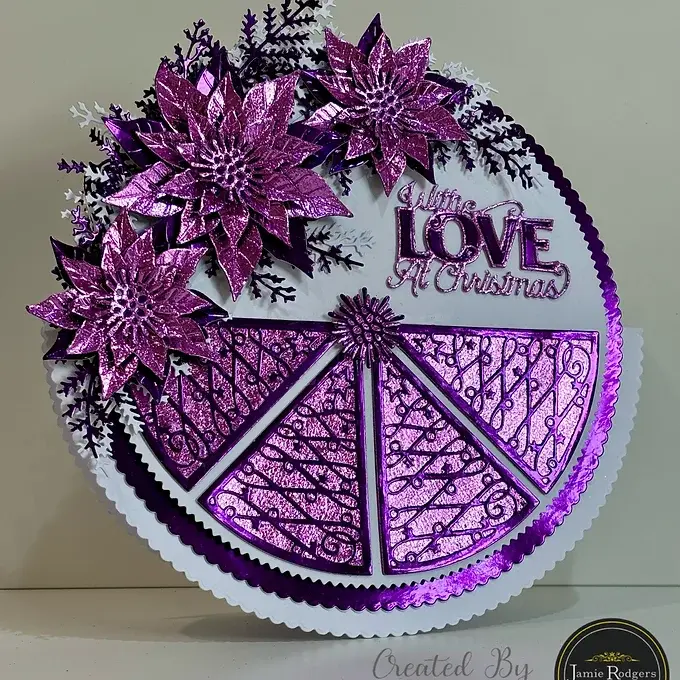 Thumbnail: Traditional Poinsettia Craft Die - Florist Collection By Jamie Rodgers Crafts