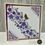 Thumbnail: Floral Spray - Forget Me Not - 8 x 8" Stencil By Jamie Rodgers Crafts - Craftmania Card Sample 2