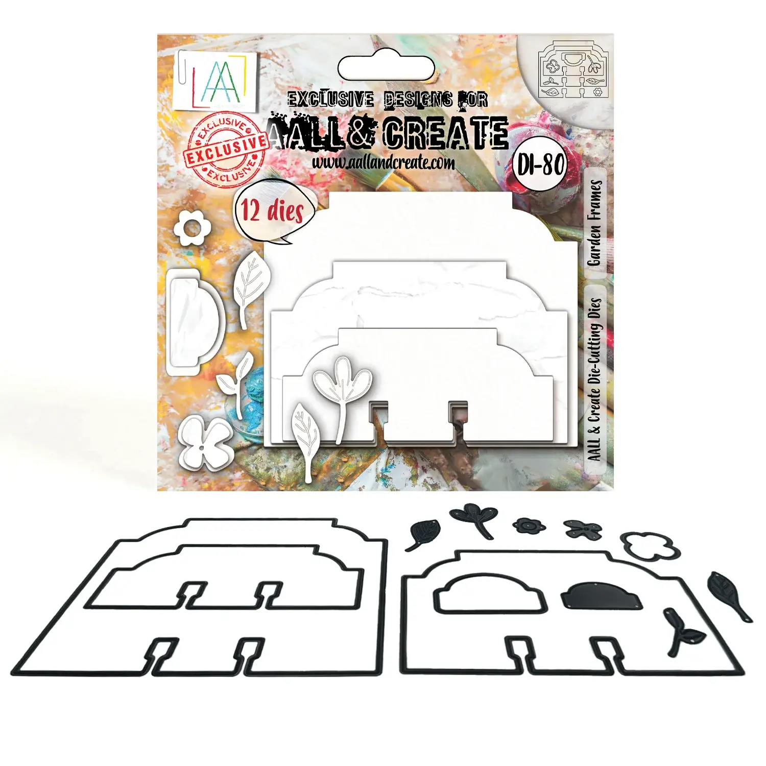 Garden Frames - MemoryDex Die-Cutting Die Set By All and Create - Craftmania Stock Photo 1
