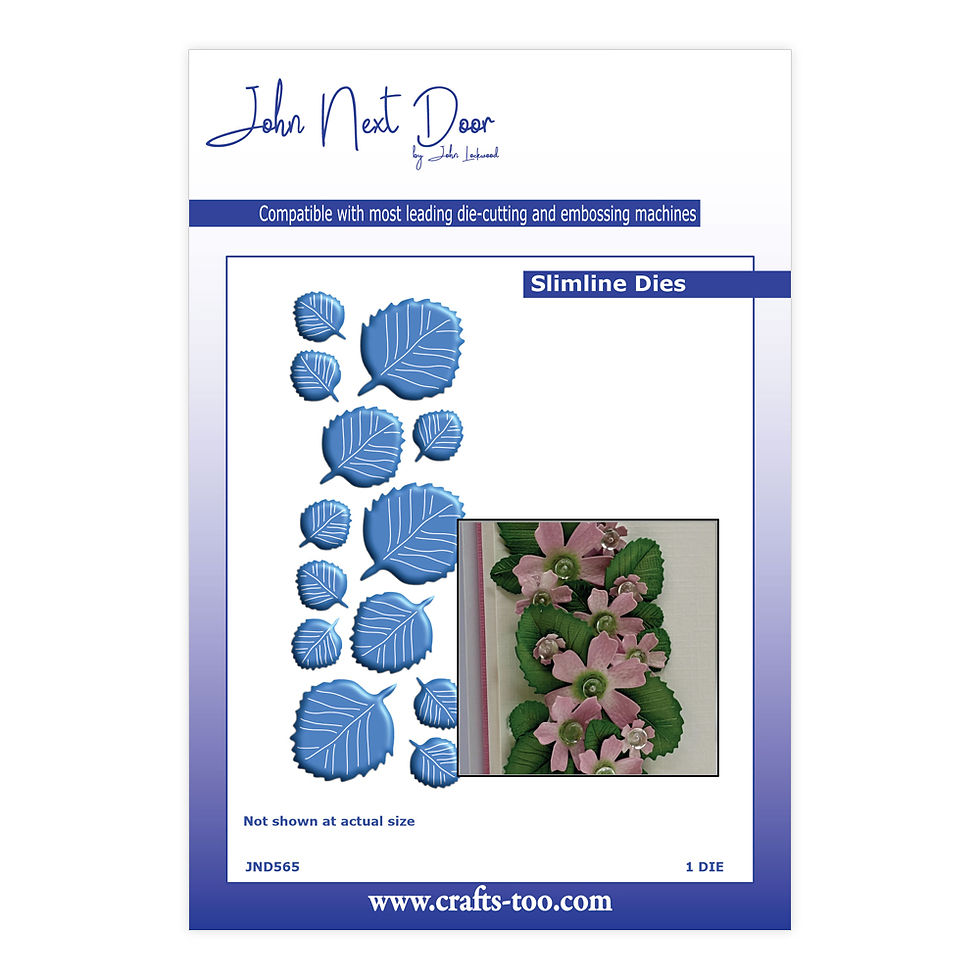 Strawberry Leaves - Craft Die By John Next Door - Craftmania Stock Photo 1