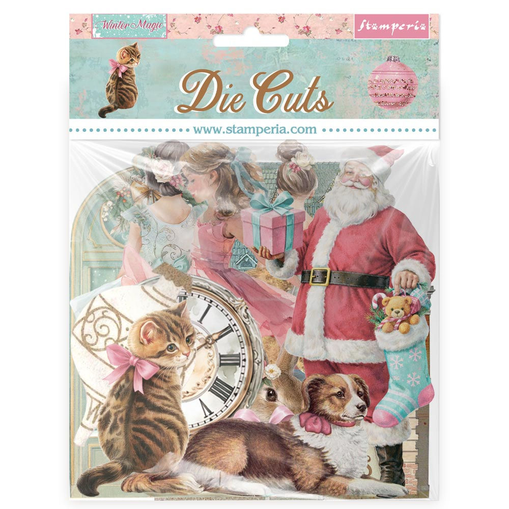 Classic Christmas - Die Cuts By Stamperia - Craftmania Stock Photo 1
