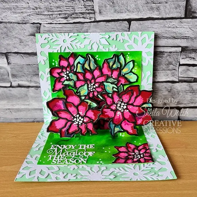 Thumbnail: Pop Up 3D Card Maker B Craft Die By Sue Wilson - Craftmania Stock Photo 5