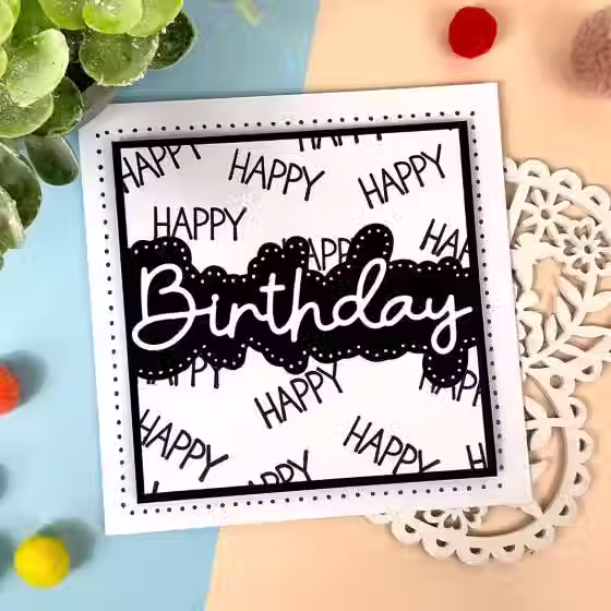 Thumbnail: Birthday - Everyday Greetings - Moonstone Combos By Hunkydory - Craftmania Stock Photo 3