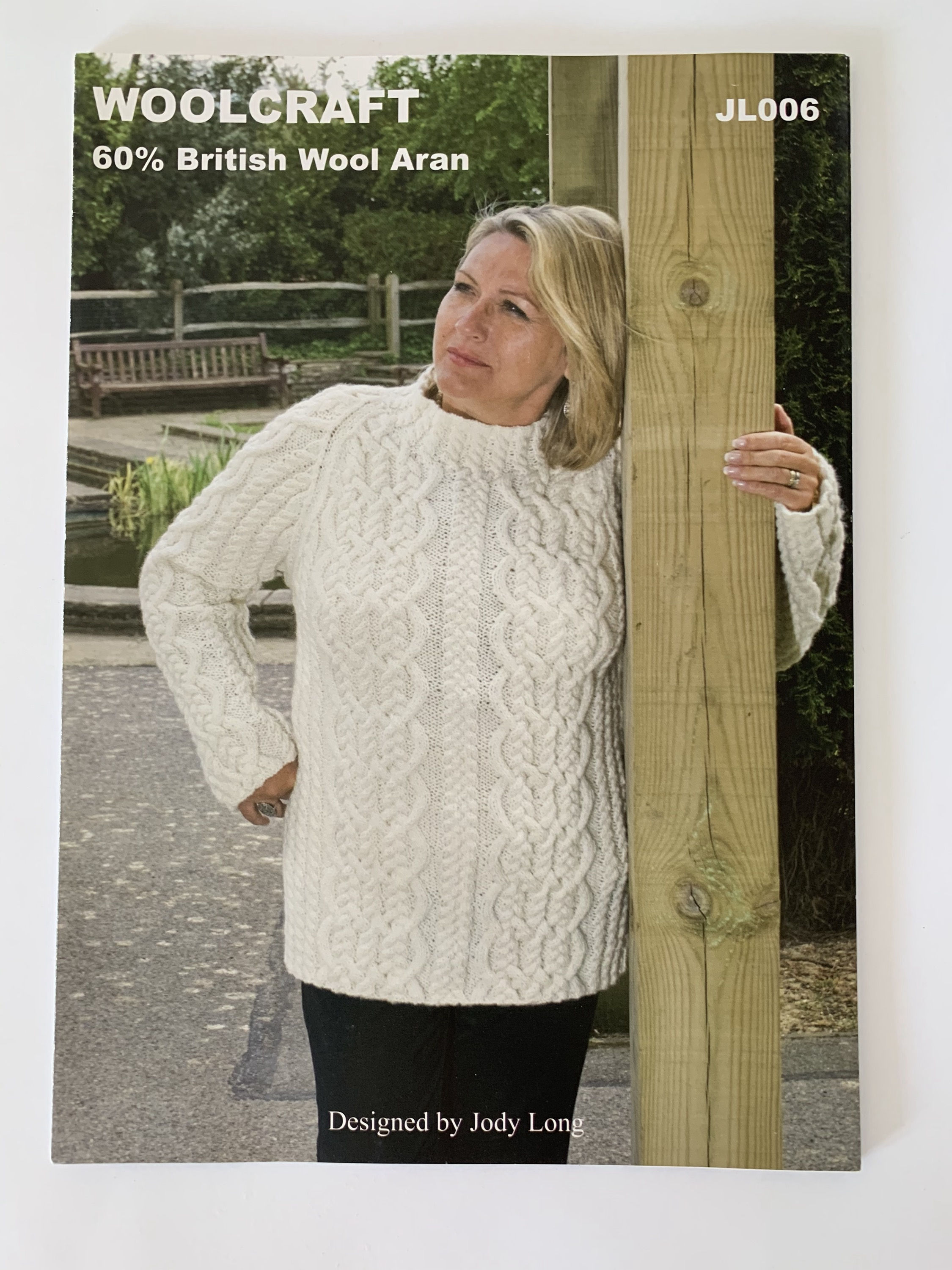 Ladies Sweater - Aran By Woolcraft - Craftmania Stock Photo