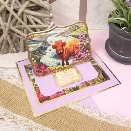 Thumbnail: Pretty Label - Mini Straight Edged Nesting Dies By Hunkydory- Craftmania Stock Photo 3