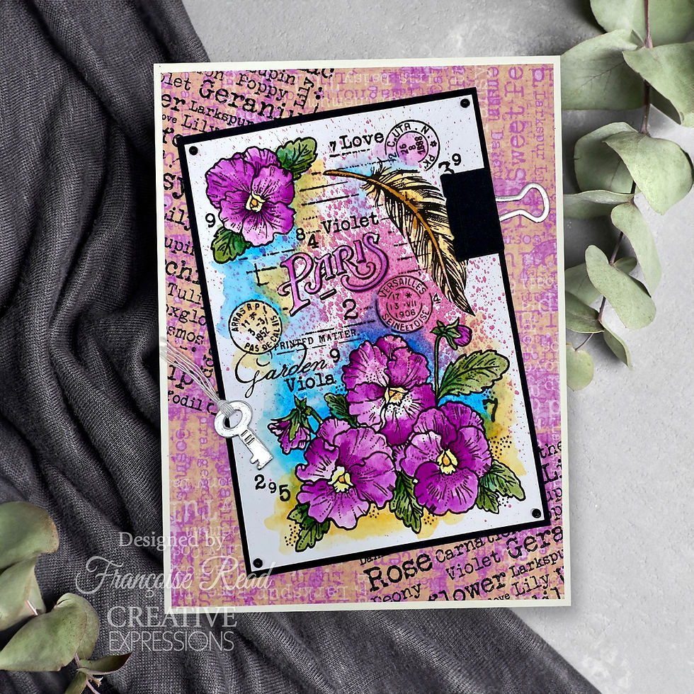Thumbnail: Lost & Found- Craft Die By Francoise Read - Craftmania Stock Photo 10