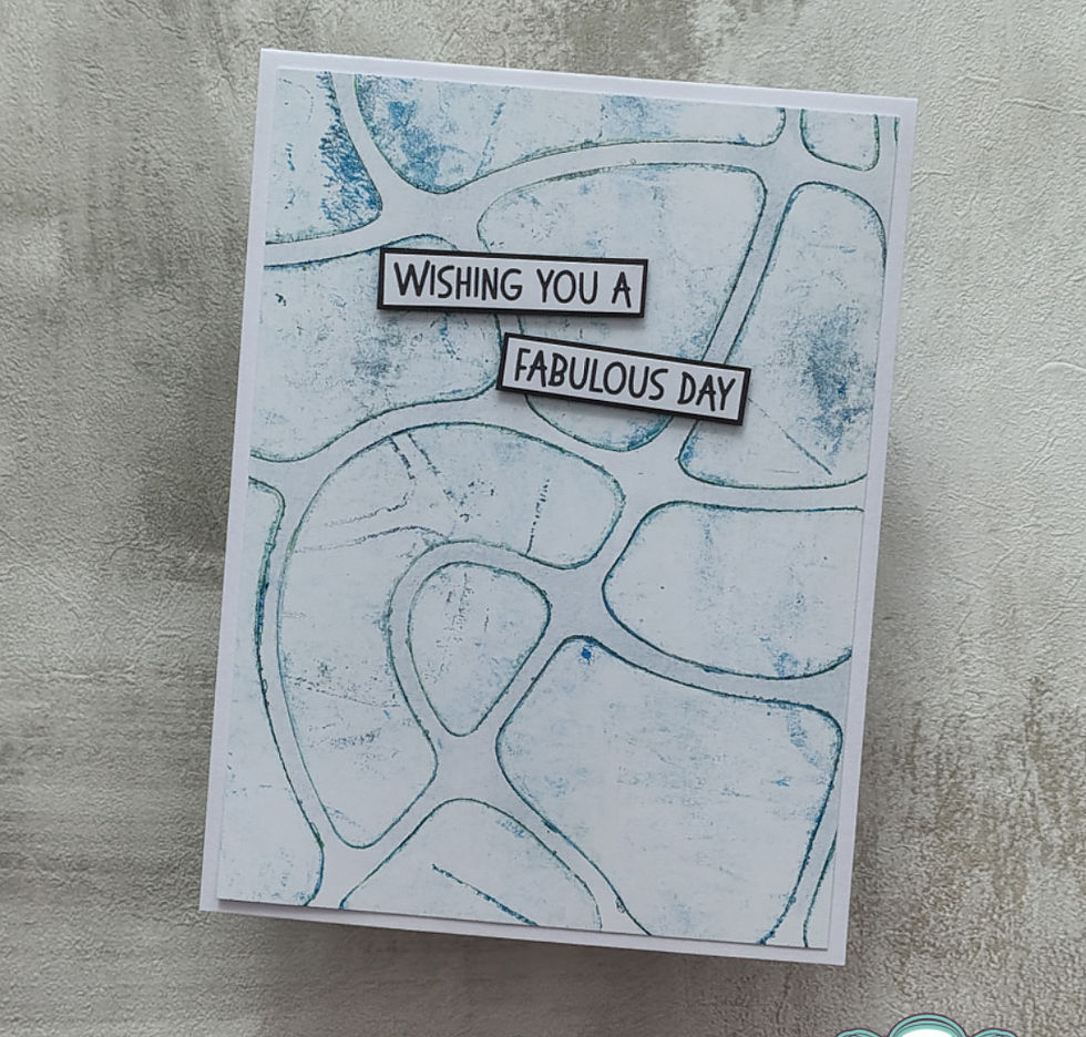 Thumbnail: Woodware Large Doodle Template Two 7x7" Stencil By Françoise Read