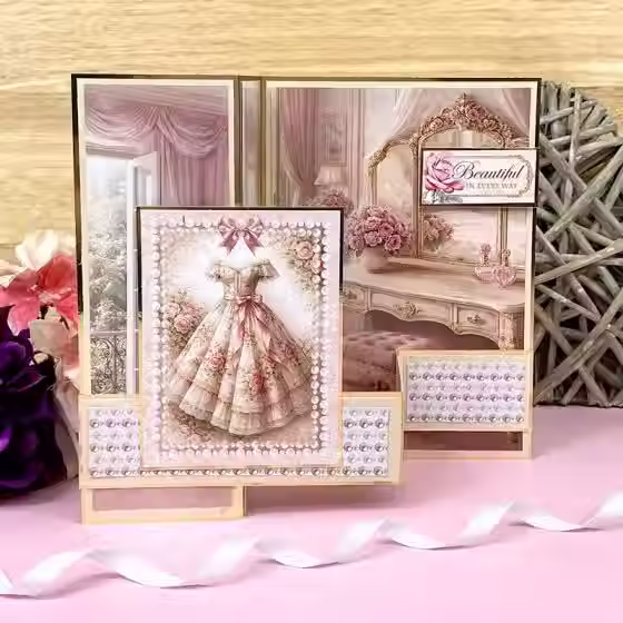 Thumbnail: Everlasting Roses - Premium Paper Pads By Hunkydory - Craftmania Stock Photo 6