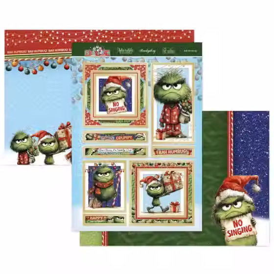 Bah Humbug! Luxury Topper Set By Hunkydory - Craftmania Stock Photo 1