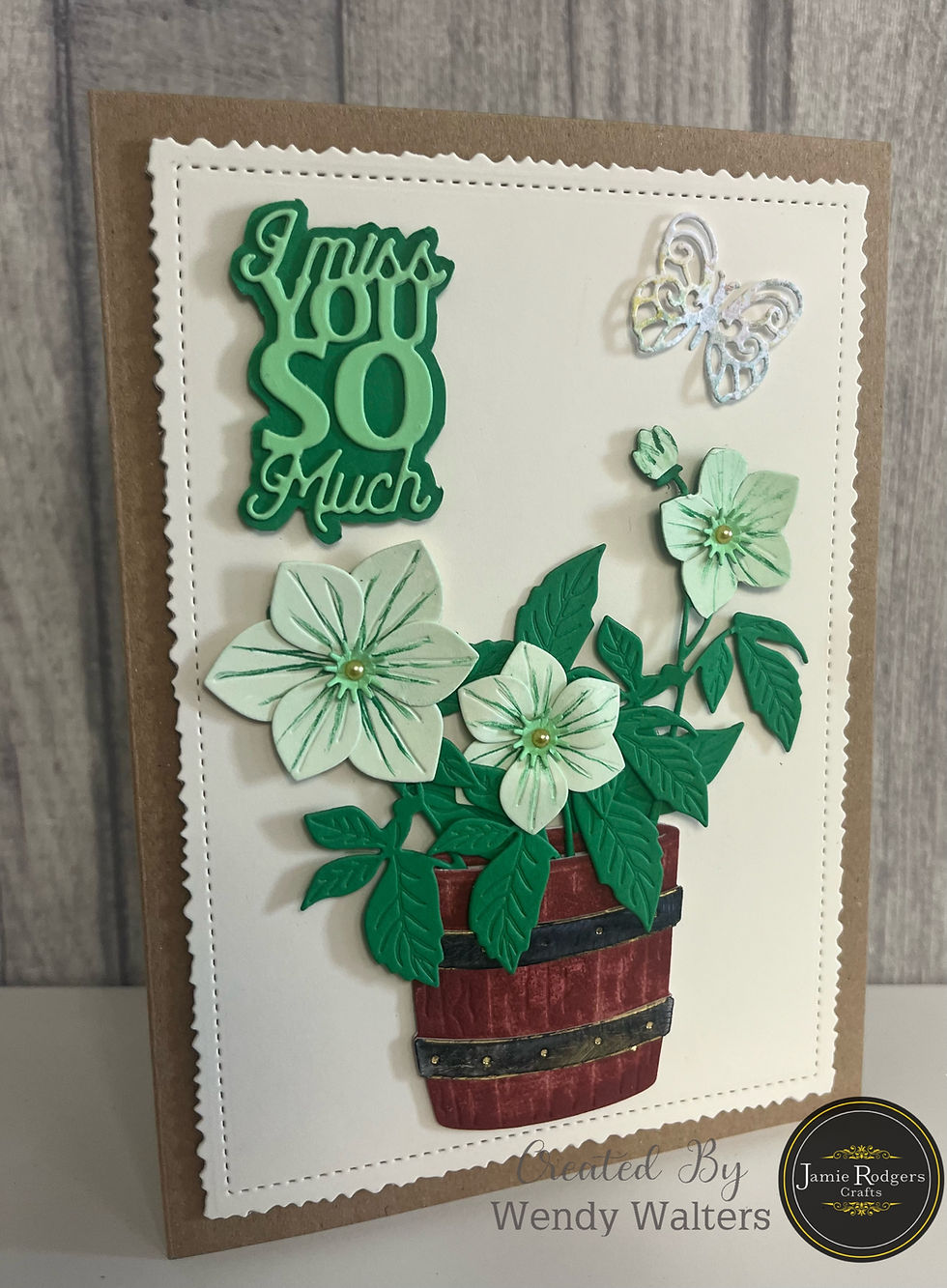 Thumbnail: Miniature Elegant Butterflies Die - Creations Of The World -Jamie Rodgers Crafts