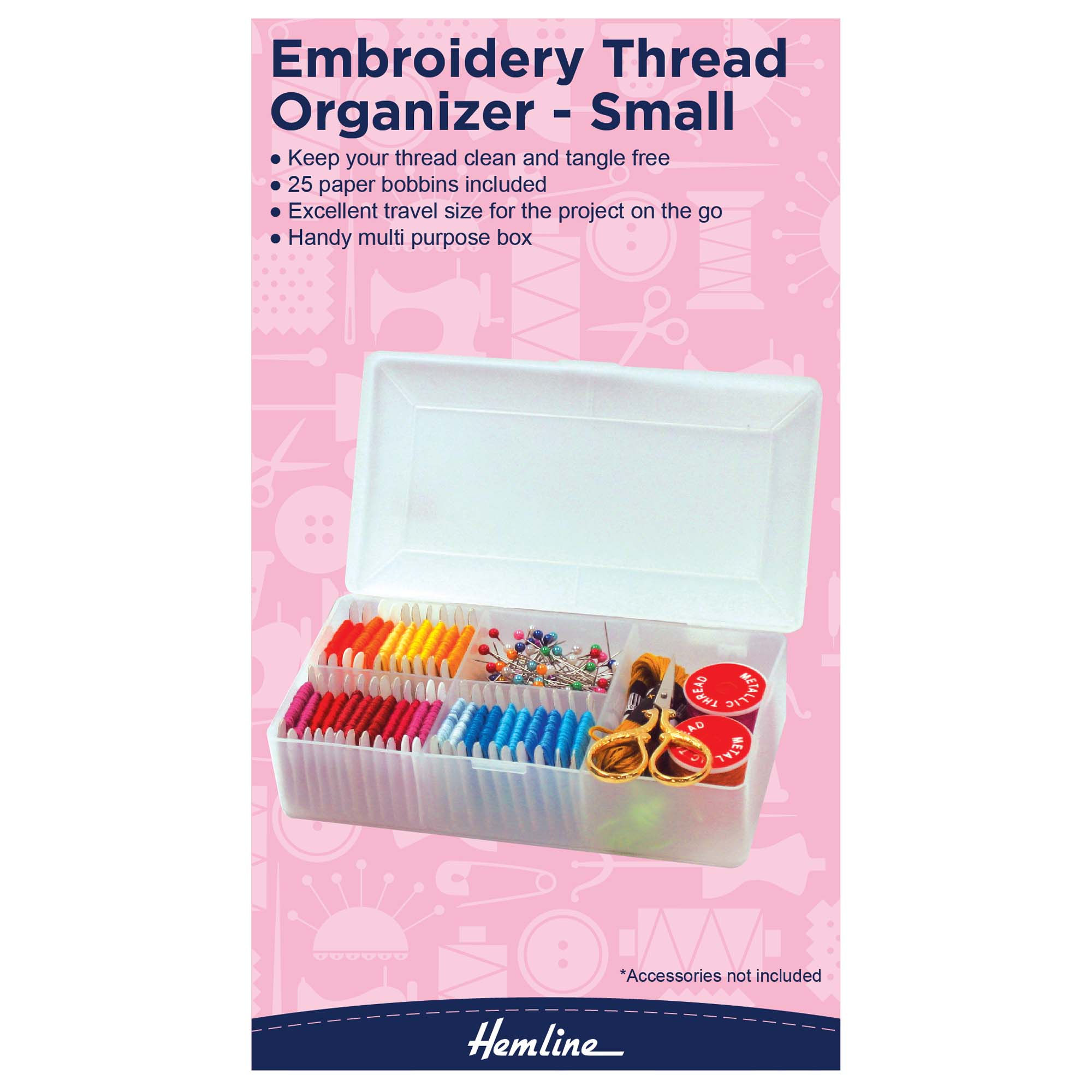 Embroidery Thread Organiser - Small By Trimits - Craftmania Stock Photo 1
