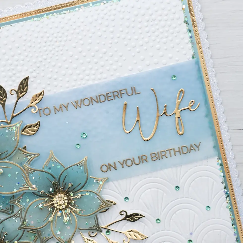 Thumbnail: Relative Sentiment Builders Stamp  By Chloe's Creative Cards - Craftmania Stock Photo 3