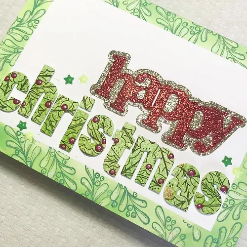Thumbnail: Happy Profile Die Set By Julie Hickey - Craftmania Stock Photo 3