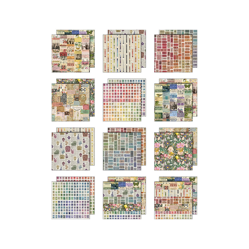 Multi - (8"x8") - Palette Collection By Tim Holtz - Craftmania Stock Photo 1