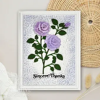 Thumbnail: Sincere Thanks  - Mini Shadowed Craft Die By Sue Wilson - Craftmania Stock Photo 3