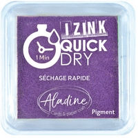 Purple - Quick Dry Pigment Medium Ink Pad By Izink - Craftmania Stock Photo 1