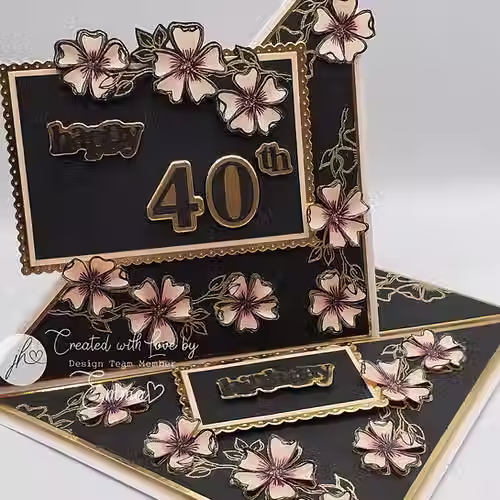 Thumbnail: Hazel's Numbers Medley Die Set  By Julie Hickey - Craftmania Stock Photo 3