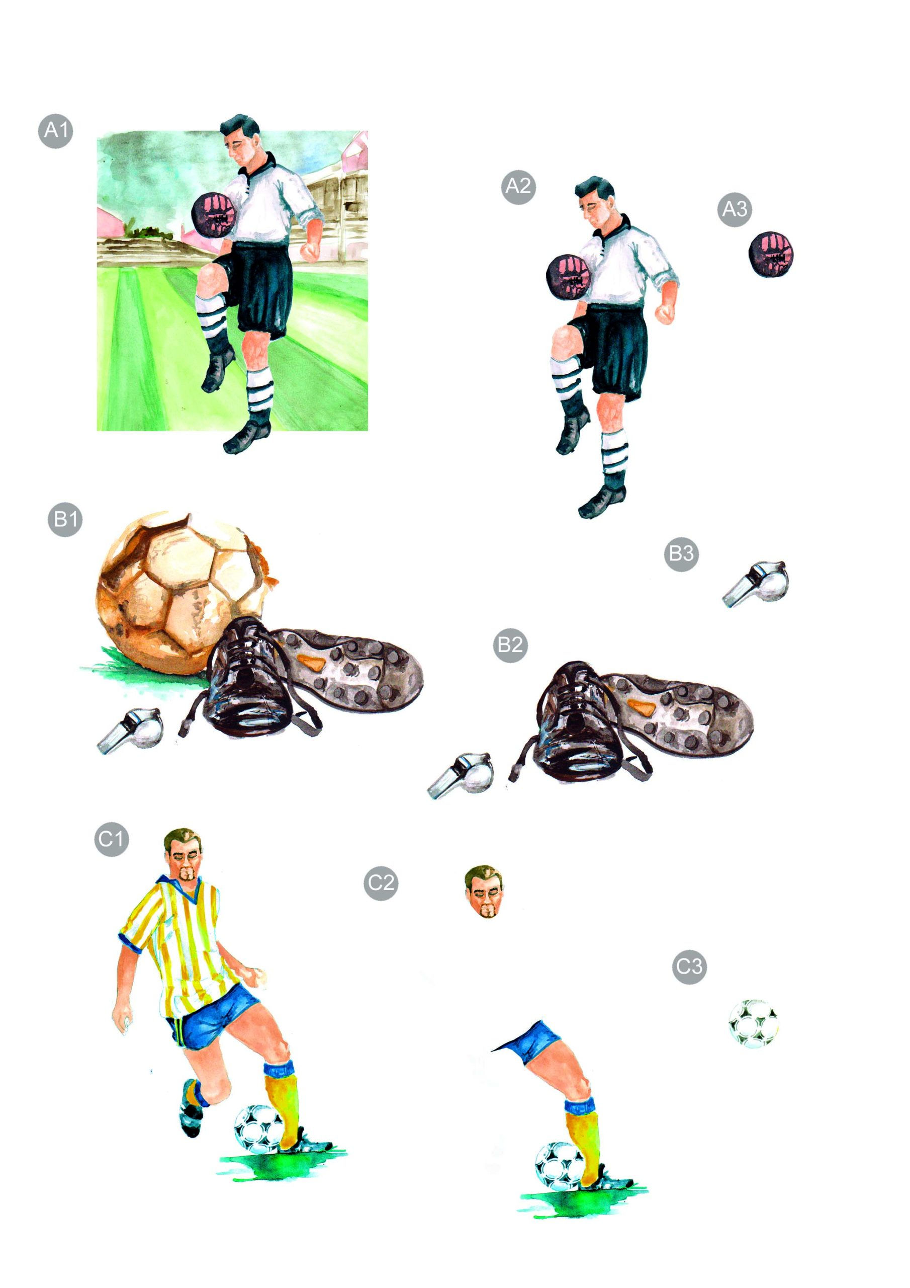 Football - Die Cut Decoupage By Craft UK - Craftmania Stock Photo 1