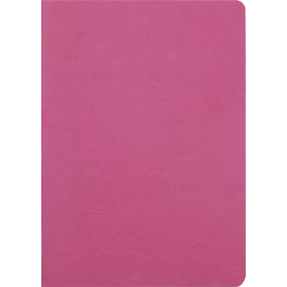 Rouge - Age Bag stitched notebook By Clairfontaine - Craftmania Stock Photo 1